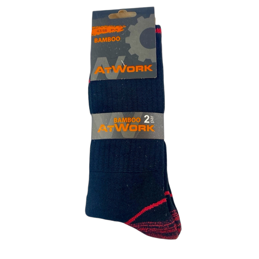 At Work arbejdsstrømper i Bambu Viscose