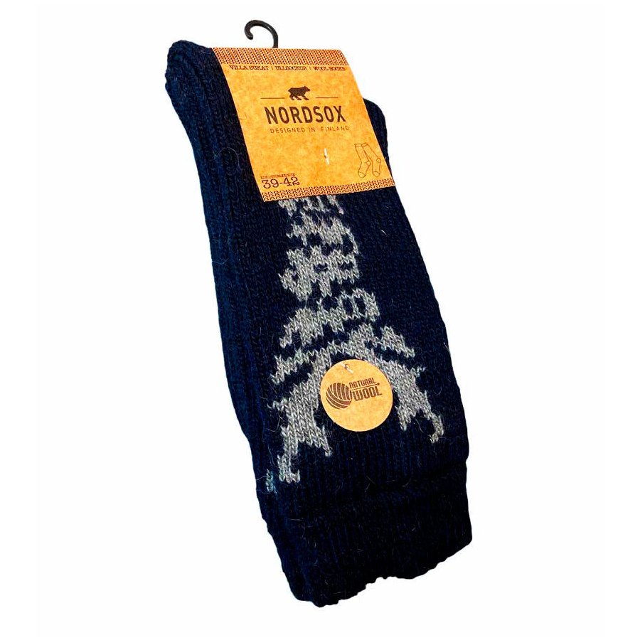 Nordsox Heavy Wool blå