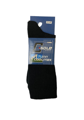 C-Sole TUNN coolmax strømper sort