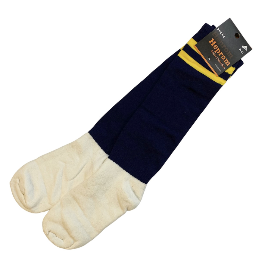 Fodboldstrømper Hvid/Blå/Gul