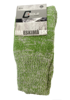 Eskimo sokker i grøn